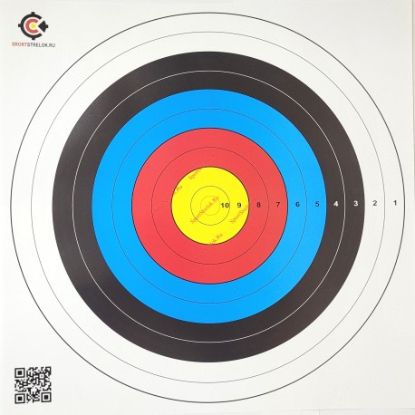 Мишень спортивная 40 см 1 класса