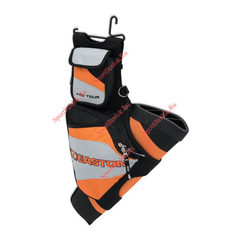 Колчан для стрел Easton DELUXE HIP LH серебристо-оранжевый