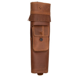 Колчан для стрел Buck Trail WNOTA заспинный из натуральной кожи