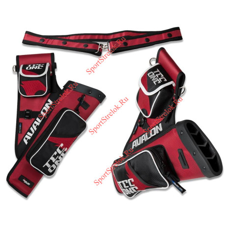 Колчан для стрел AVALON TARGET TEC ONE RH Красный