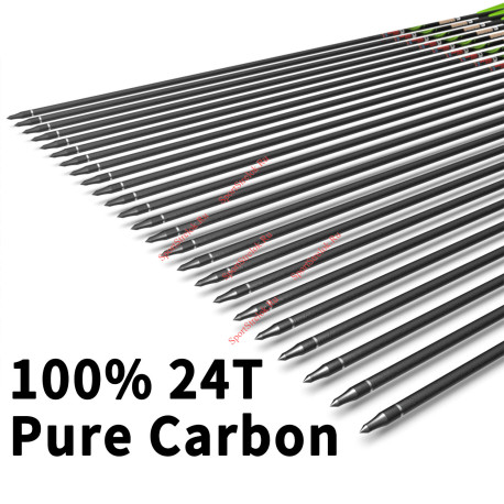 Стрела лучная карбоновая Sanlida Dragon 9 350