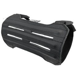 Крага Centershot 19см (кожа) черная